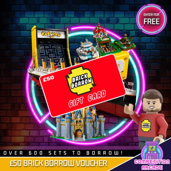 FREE ENTRY - £50 Brick Borrow Voucher